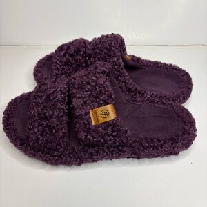 Plush Purple Women's Slippers